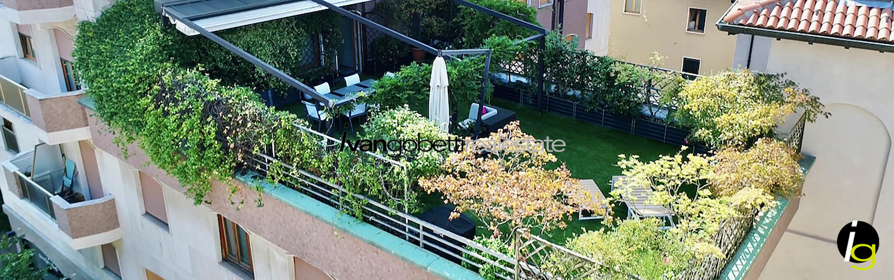 Lussuoso appartamento con terrazzo nel centro di Varese<br/><span>Codice prodotto: 100823