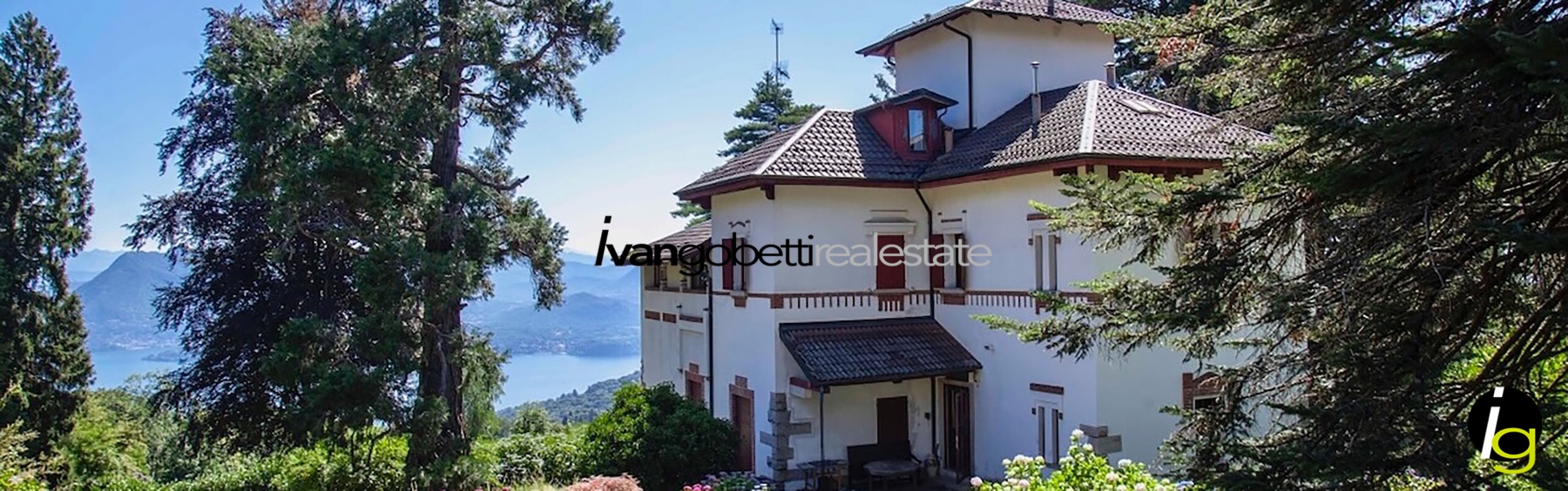 Lago Maggiore Stresa Alpino, villa d’epoca liberty con dependance<br/><span>Codice prodotto: 100506