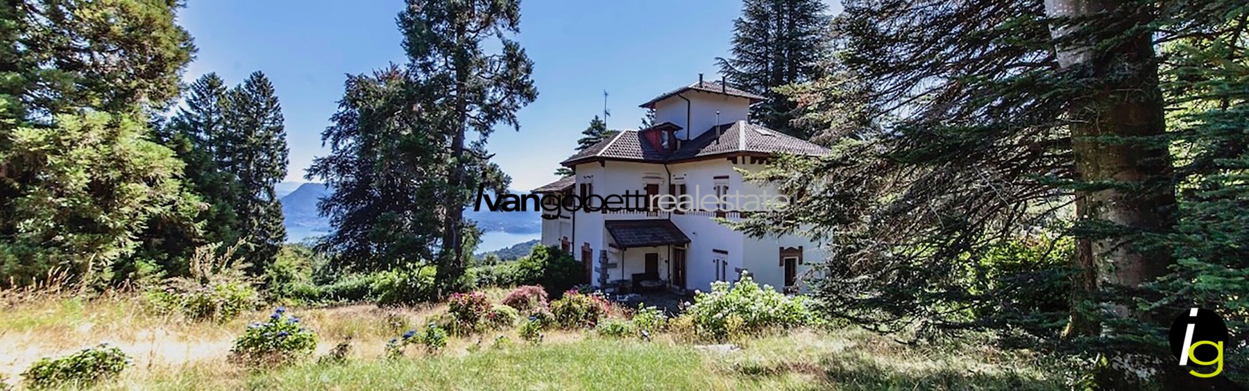Lago Maggiore Stresa Alpino, villa d’epoca liberty con dependance<br/><span>Codice prodotto: 100506