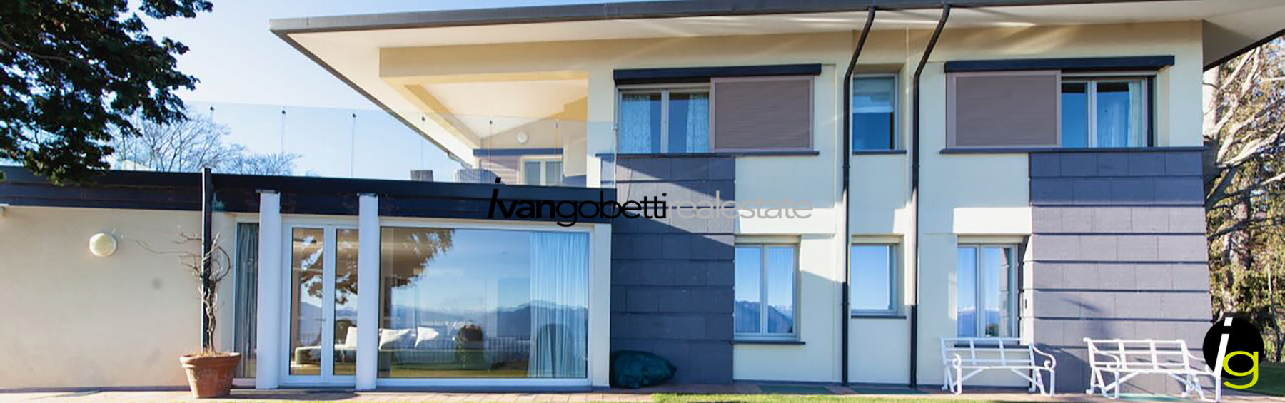 Lussuosa villa con magnifica vista lago e piscina a Stresa Lago Maggiore<br/><span>Codice prodotto: 160123