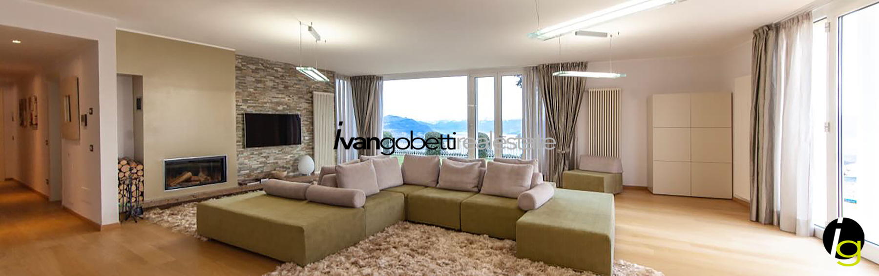 Luxurious modern villa with magnificent lake view and swimming pool on the hills of Stresa Lake Maggiore<br/><span>Product Code: 160123