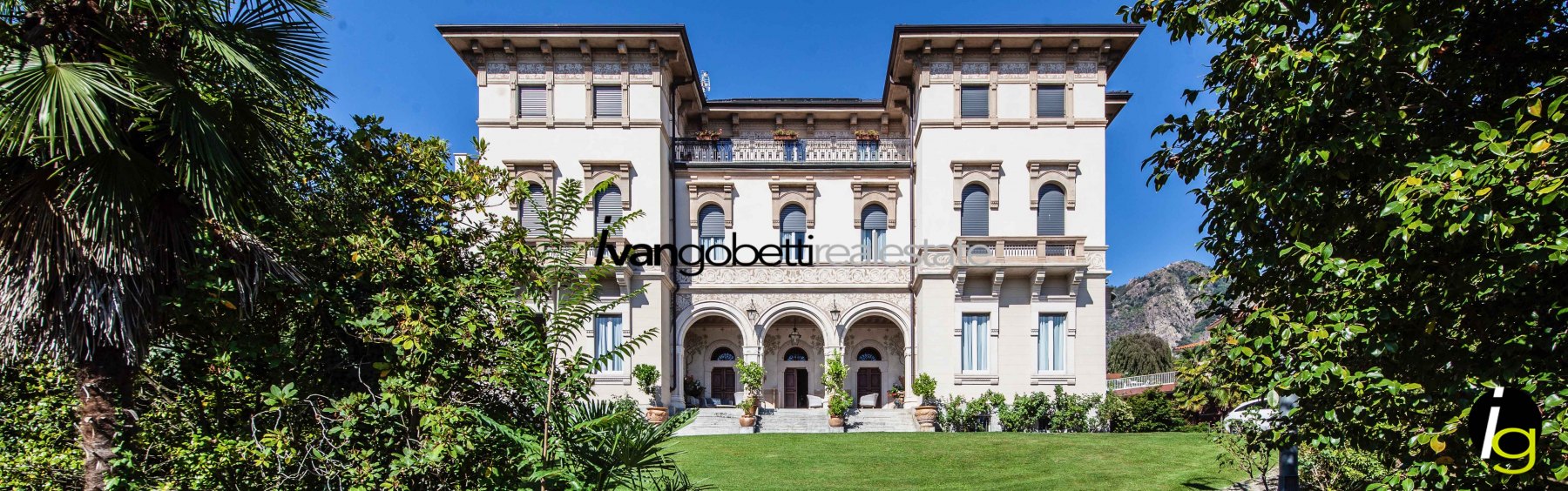 Historische Luxusvilla am Lago Maggiore zu verkaufen – Villa Gavazzeni<br/><span>Produktcode: 110877