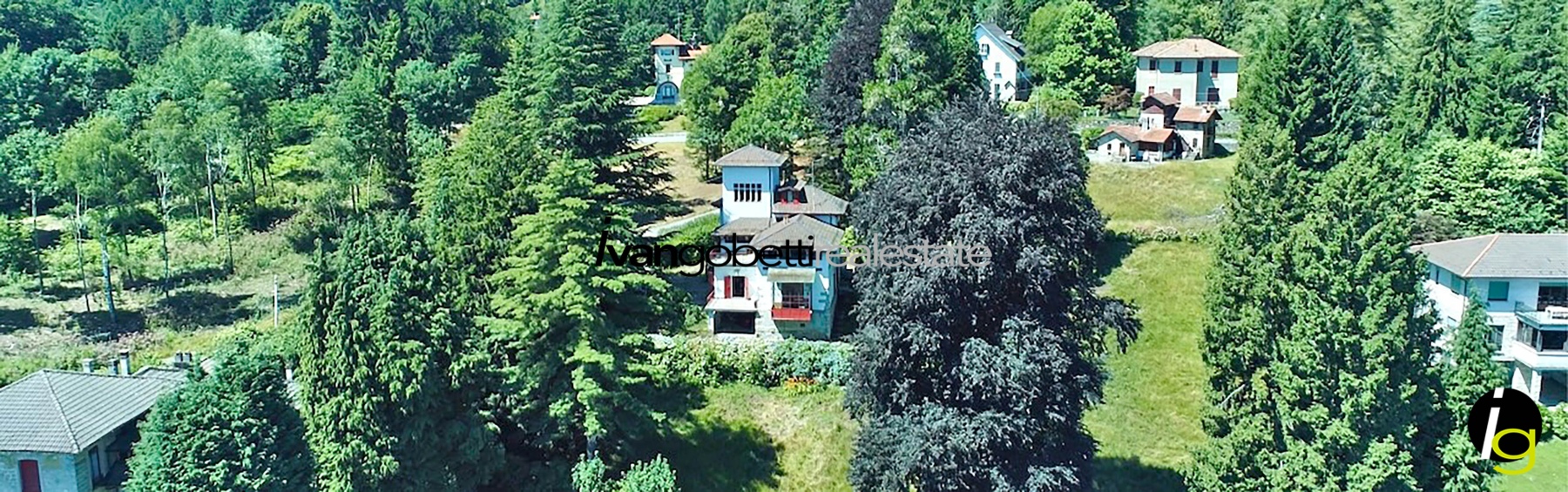 Lago Maggiore Stresa Alpino, villa d’epoca liberty con dependance<br/><span>Codice prodotto: 100506