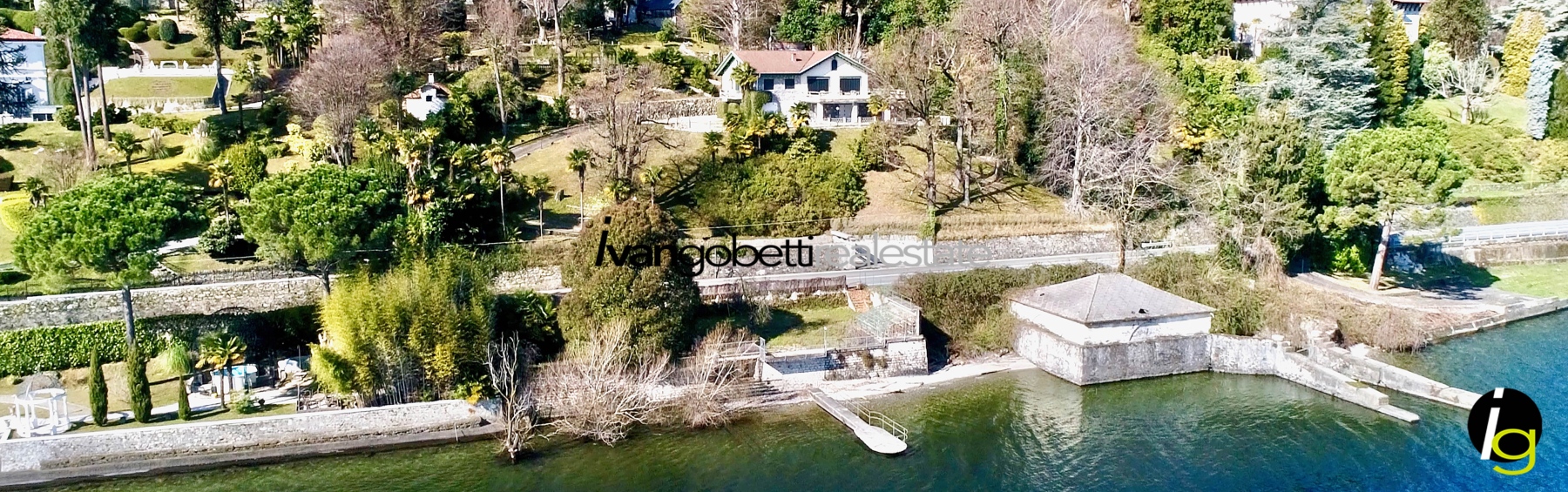 Lago Maggiore Stresa Villa con spettacolare vista lago e spiaggia privata<br/><span>Codice prodotto: 090425